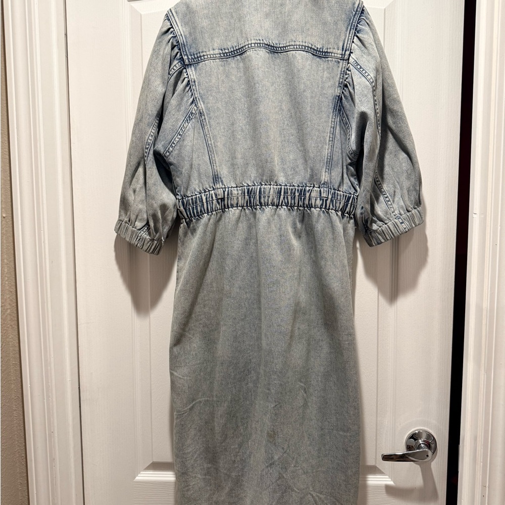 All Saints Blue Denim Dress - Picture 4 of 4